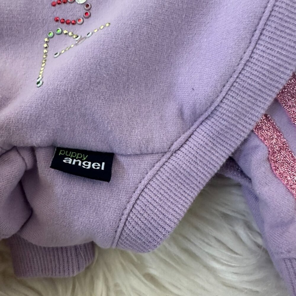 Pet Clothes Pink "Puppy Angel" Jumpsuit for small dog (XS) - Picture 3 of 8